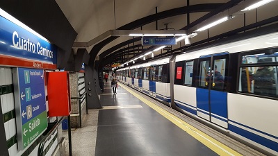 La modernización de la estación Cuatro Caminos de Metro de Madrid finalizará en junio